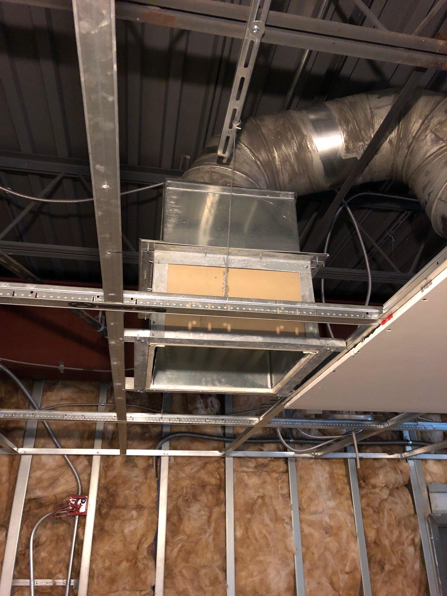 Fire Smoke Dampers Installed! – PBC Building Updates